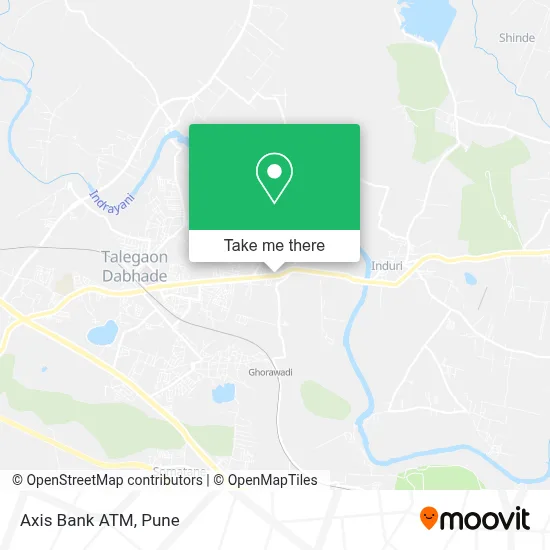 Axis Bank Atm map