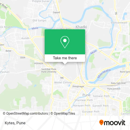Kytes map