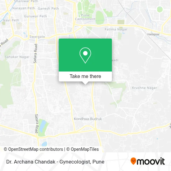 Dr. Archana Chandak - Gynecologist map