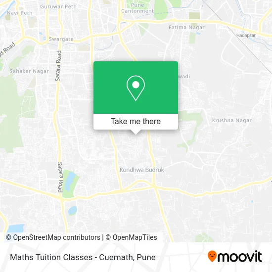 Maths Tuition Classes - Cuemath map