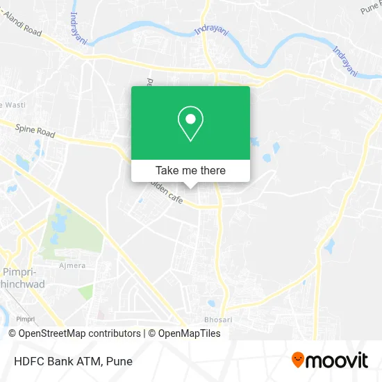 HDFC Bank Atm map