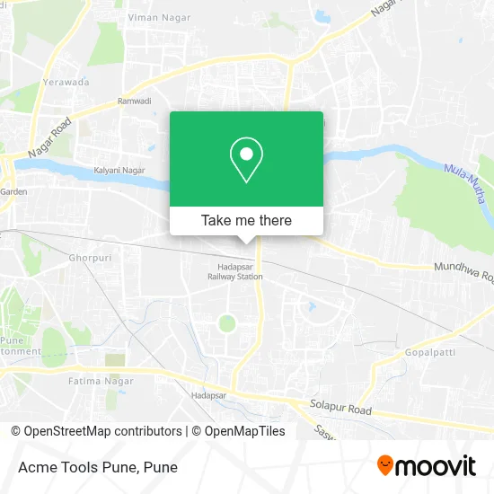 Acme Tools Pune map