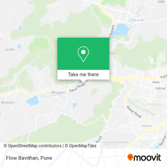 Flow Bavdhan map