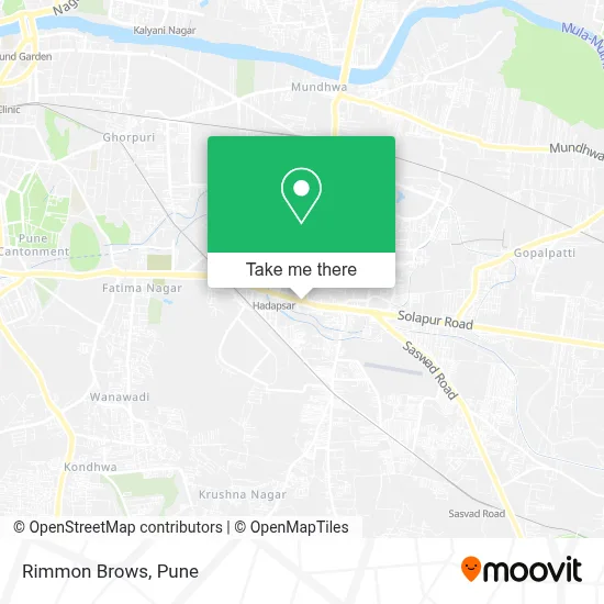 Rimmon Brows map