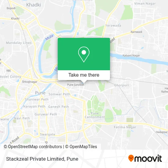 Stackzeal Private Limited map