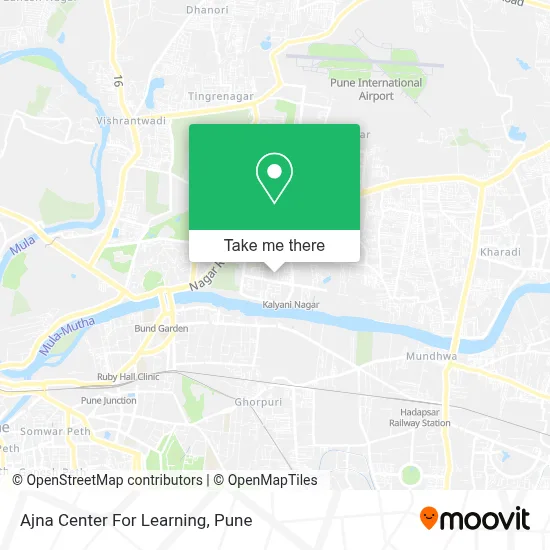 Ajna Center For Learning map