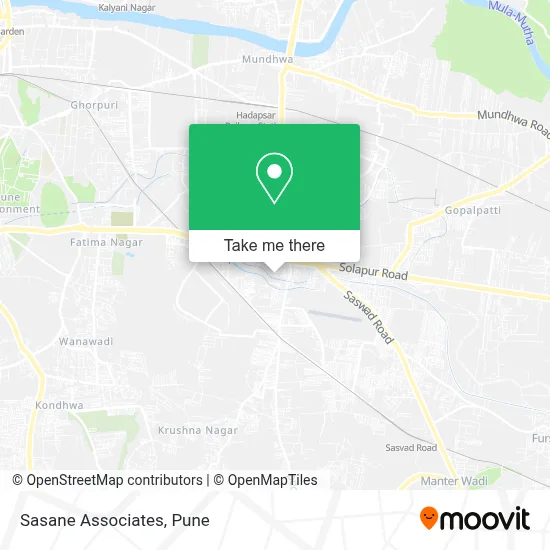 Sasane Associates map