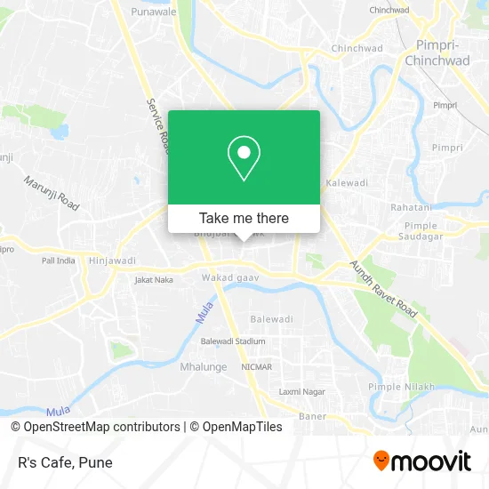 R's Cafe map
