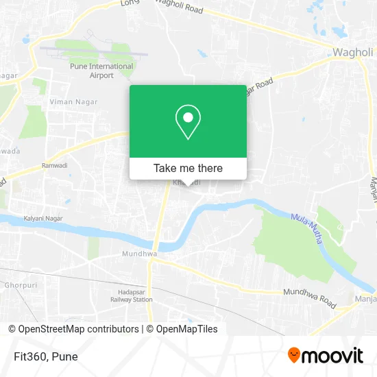 Fit360 map