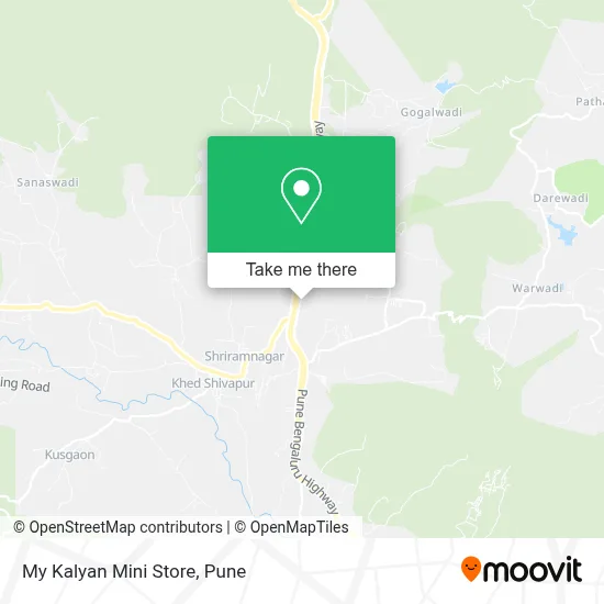 My Kalyan Mini Store map