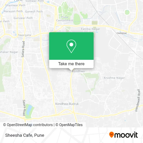 Sheesha Cafe map