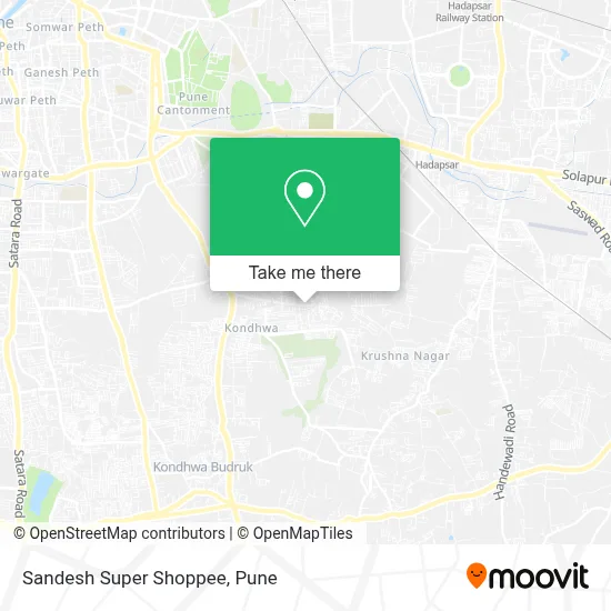 Sandesh Super Shoppee map