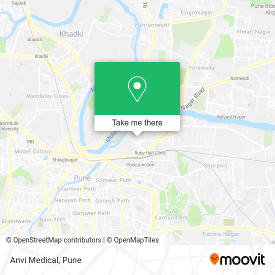 Anvi Medical map