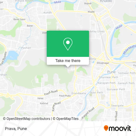 Prava map