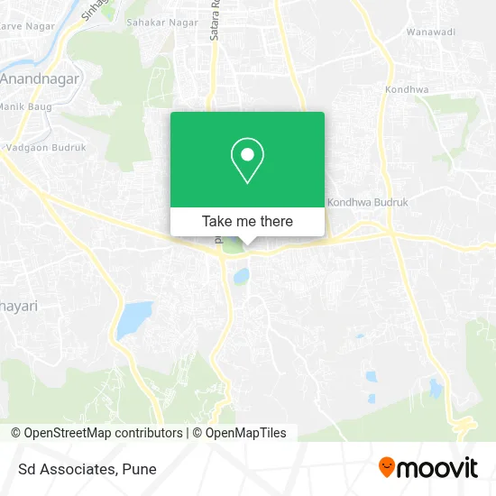 Sd Associates map