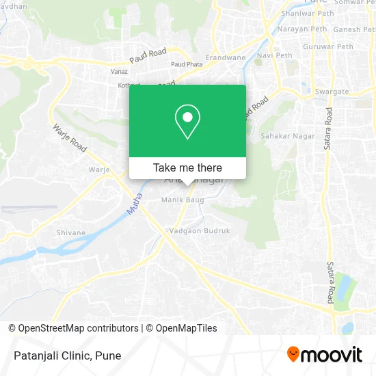 Patanjali Chikitsalay map