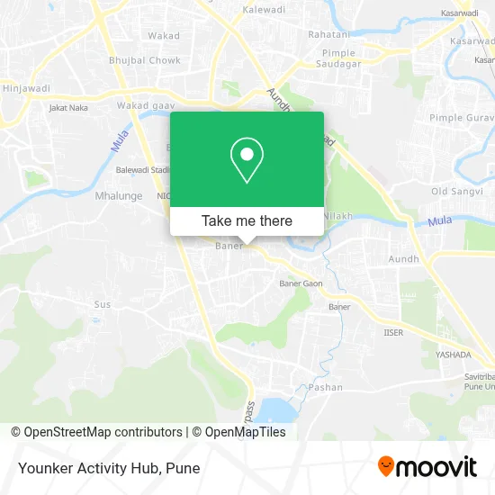 Younker Activity Hub map