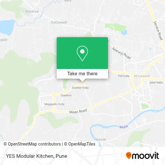 YES Modular Kitchen map