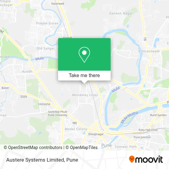 Austere Systems Limited map