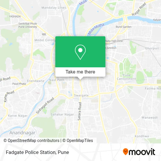 Fadgate Police Station map