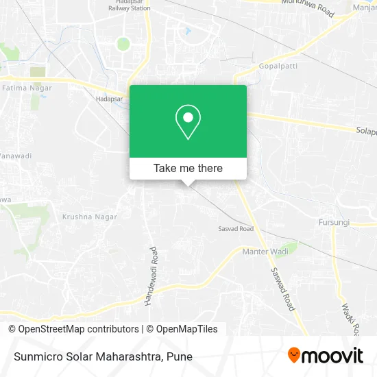 Sunmicro Solar Maharashtra map