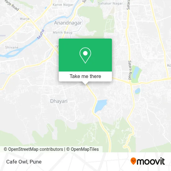 Cafe Owl map