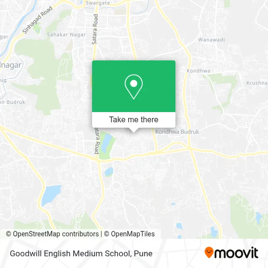 Goodwill English Medium School map
