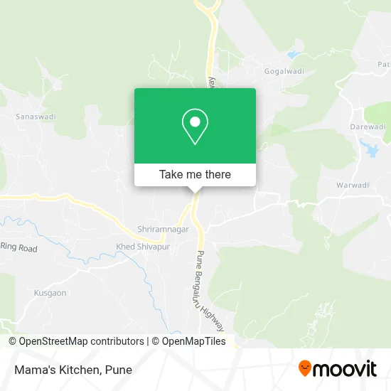 Mama's Kitchen map