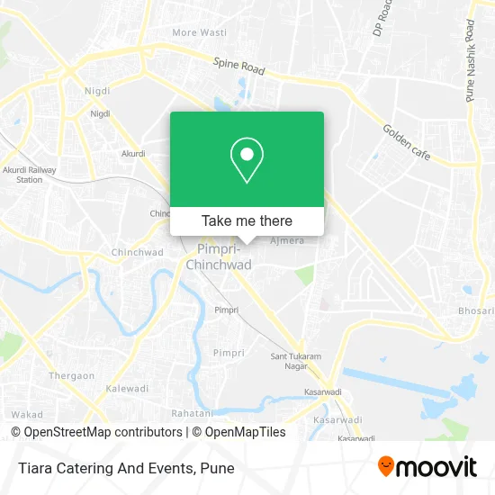 Tiara Catering And Events map