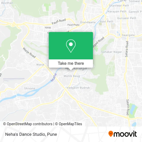 Neha's Dance Studio map