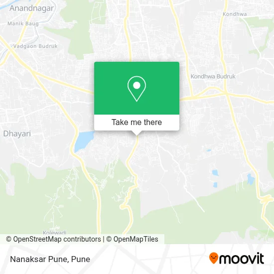 Nanaksar Pune map
