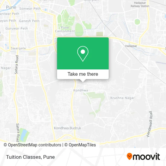 Tuition Classes map
