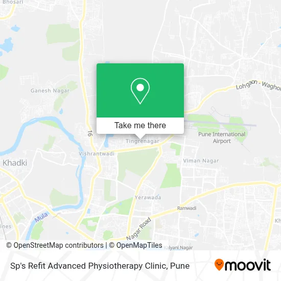 Sp's Refit Advanced Physiotherapy Clinic map