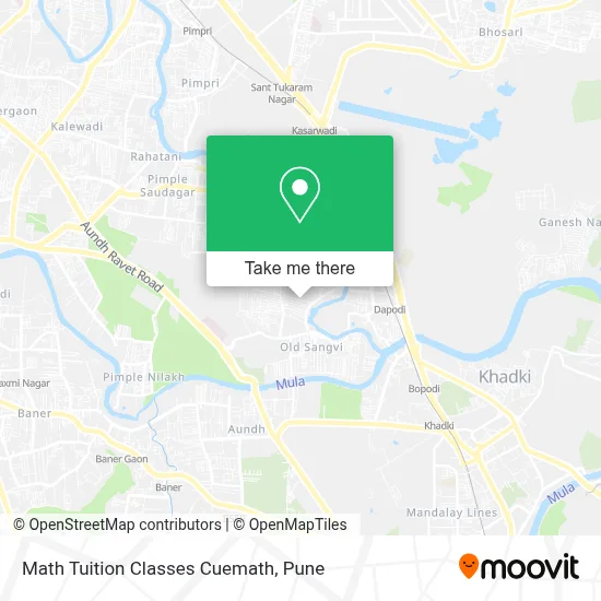 Math Tuition Classes Cuemath map