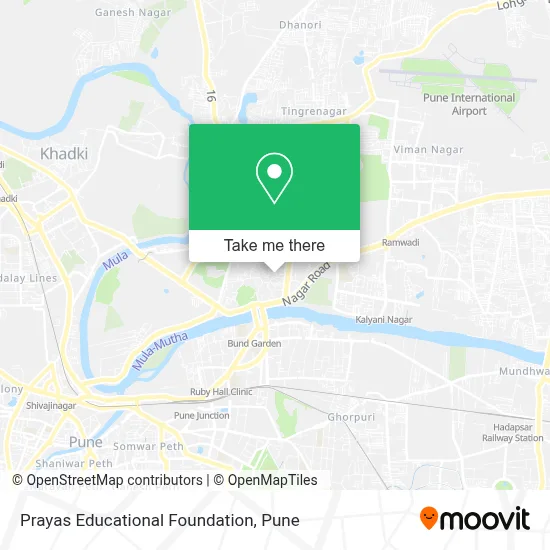Prayas Educational Foundation map