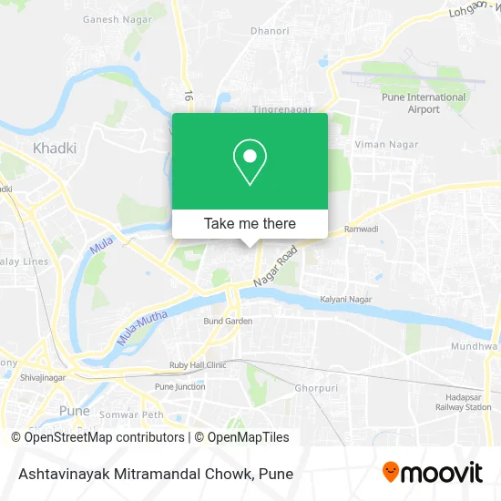 Ashtavinayak Mitramandal Chowk map