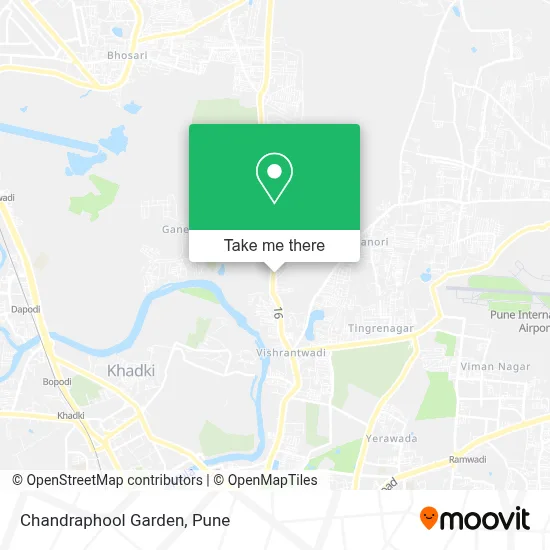 Chandraphool Garden map