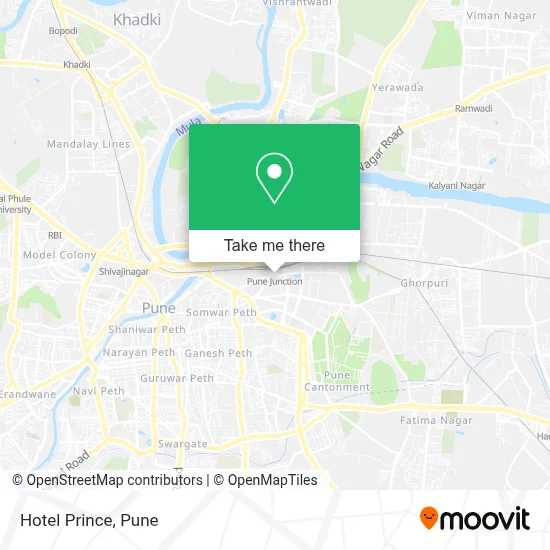 Hotel Prince map