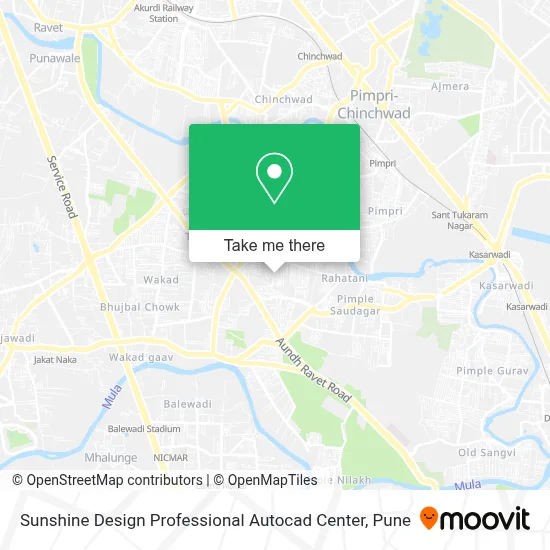 Sunshine Design Professional Autocad Center map
