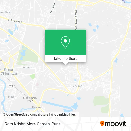Ram Krishn More Garden map