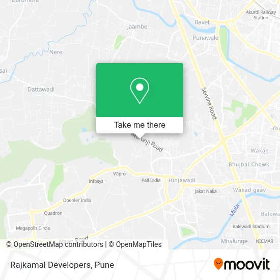 Rajkamal Developers map