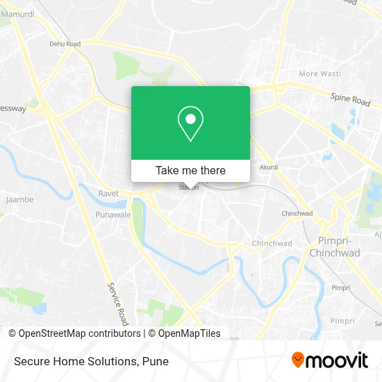 Secure Home Solutions map