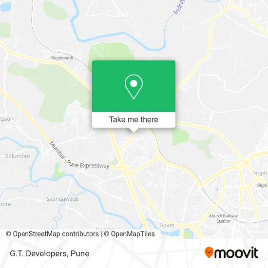 G.T. Developers map
