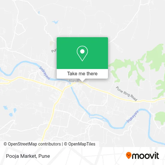 Pooja Market map