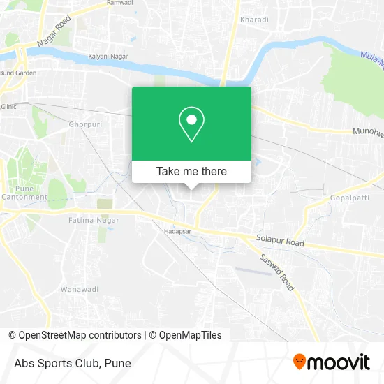 Abs Sports Club map