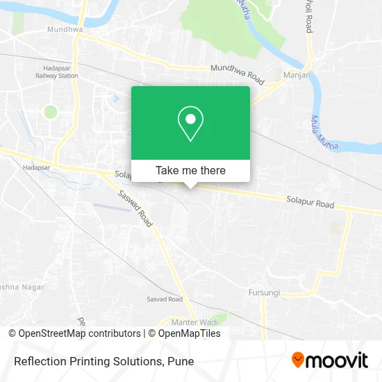 Reflection Printing Solutions map