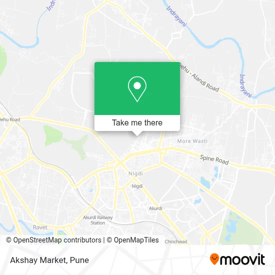 Akshay Market map
