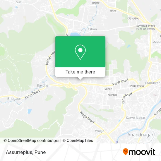 Assurreplus map