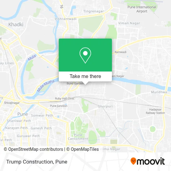 Trump Construction map