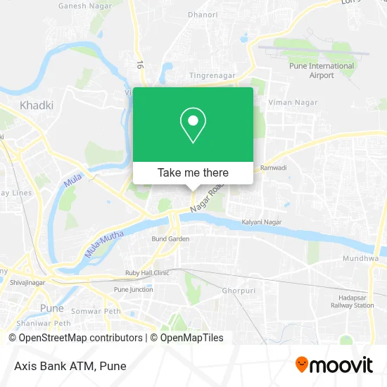 Axis Bank Atm map